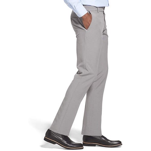Men's Slim Fit Flex Flat Front Smart Pant