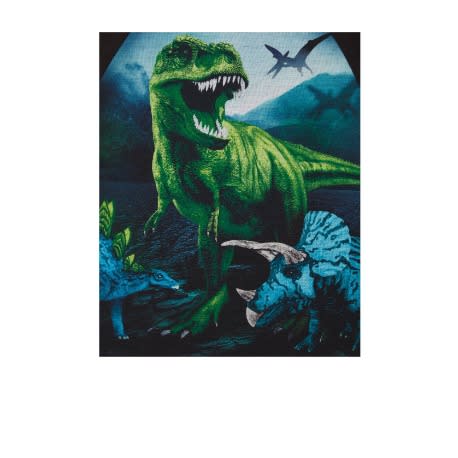Boys Dynamic Dinosaur Snug Fit Cotton Pyjamas Sleepwear- Blue