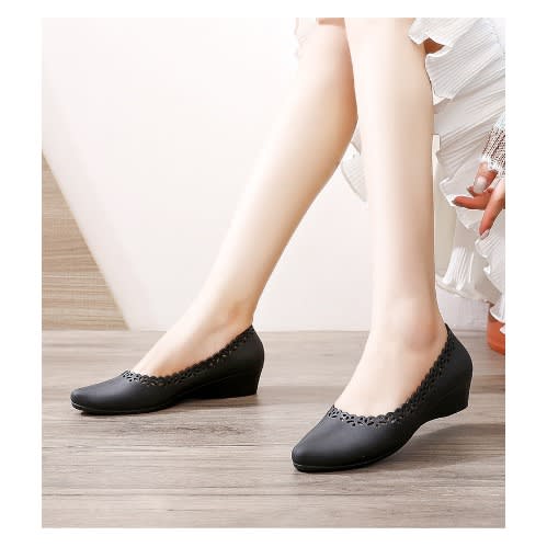 Design Rubber Shoe- Black
