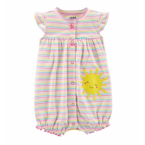 Child Of Mine 1  Piece Sunshine Snap Up Romper