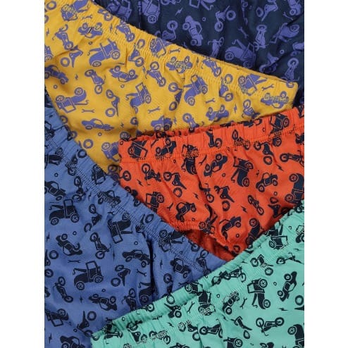 Transport Print Briefs -10 Pcs