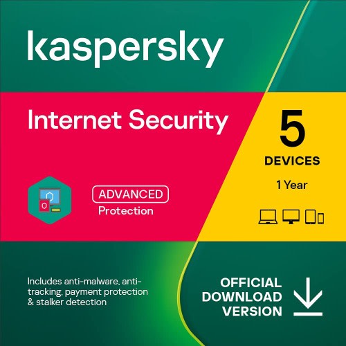 Internet Security 2022 | 5 Devices | 1 Year | Pc/mac/android