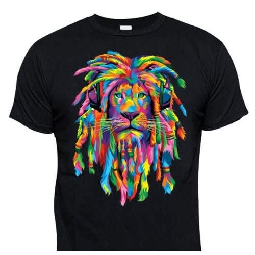 Chrysolite Designs Pop Rasta Premium Class T-shirt - Black