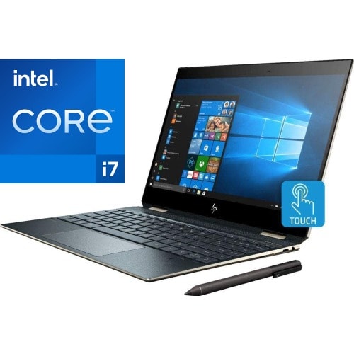 Spectre 14 - x360 Pc - 11th Gen - Intel Core I7 - 1TB SSD - 16GB RAM - Win 10 - Poseidon Blue