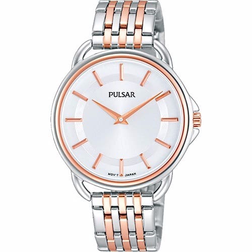 PM2098X1 Ladies Two-Tone PVD Rose Gold Plated Watch