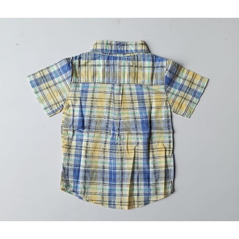 Boy's Short Sleeve Check Shirt