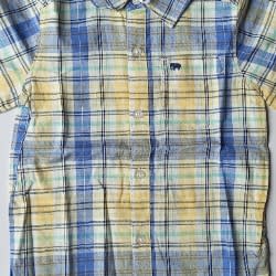 Boy's Short Sleeve Check Shirt