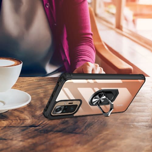 Rugged & Transparent Back Case For Xiaomi Redmi Note 10/10s