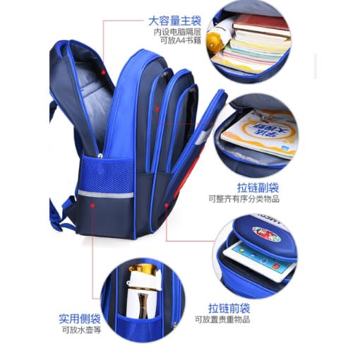 Captain America School Bag - Blue