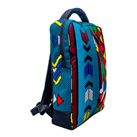 Laptop Backpack- Multicolor