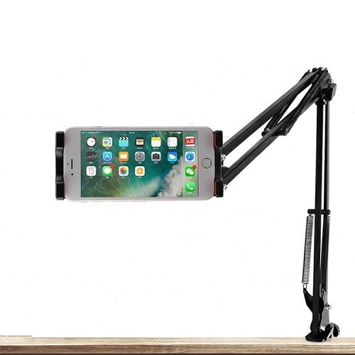 Metal Arm Cell Phone Tablet Adjustable  Stand   Holder