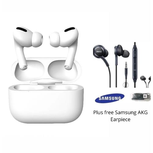 Bluetooth Earbud Plus Free Samsung Akg Corded Earpiece