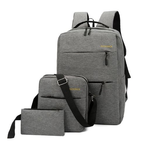 Laptop 3 In 1 Backpack- Grey