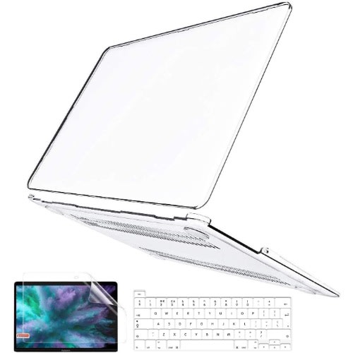 3 In 1 Transparent Shockproof Full Case For Macbook Pro 16 Inches 2020