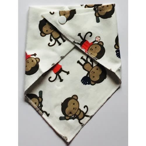 Reusable Washable Cotton Triangle Bib