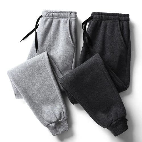 Men's Joggers Set - Black And Grey