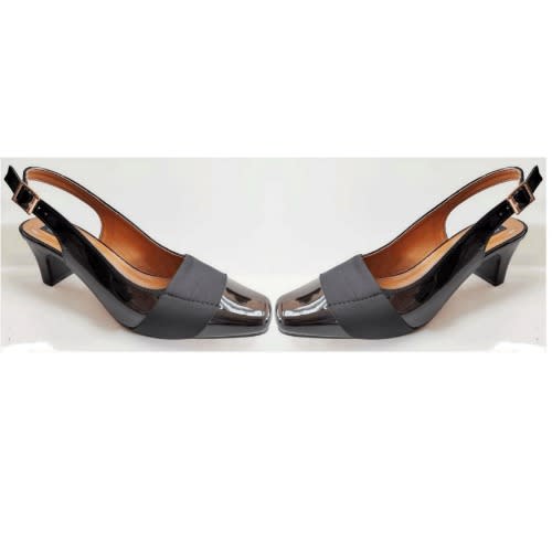 Square Toe Ladies Slingback Shoe