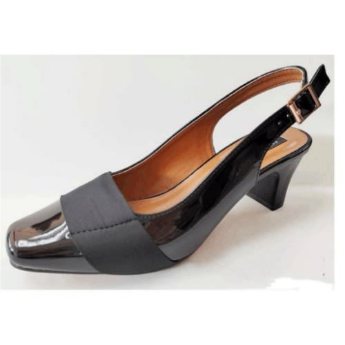 Square Toe Ladies Slingback Shoe