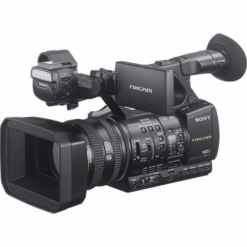 Professional Camcorder With Built-in Led Light - Hxr-nx5r Nxcam