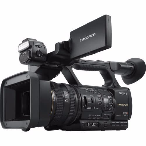 Professional Camcorder With Built-in Led Light - Hxr-nx5r Nxcam