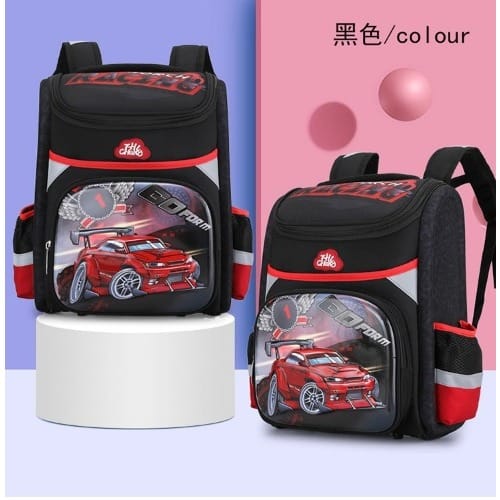 Stylish Children Car Design School Bag