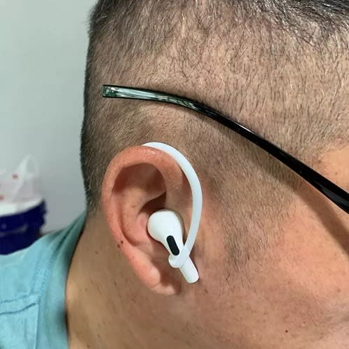 Anti-fall Holder For Airpods - White