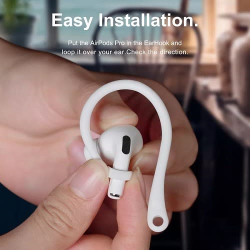Anti-fall Holder For Airpods - White