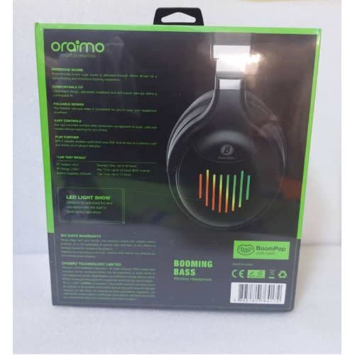 Boompop Over-ear Bluetooth Wireless Headphone – OEB-H89D