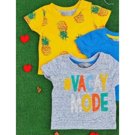 Summer T-shirt: Pack Of 3