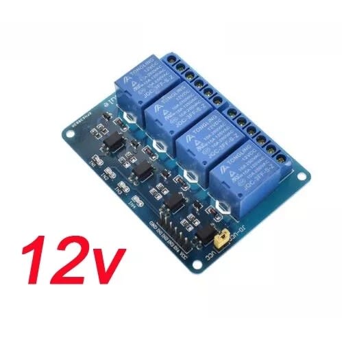 12V 4-Channel Relay Module