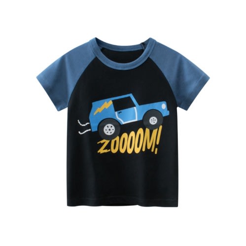 Zoom Print Boy Top