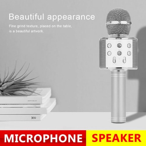 Bluetooth Karaoke Microphone Wireless Microphone Professional Speaker
