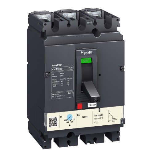 Easypact Cvs - Cvs160b Tm160d Circuit Breaker - 3p/3d|| LV516303