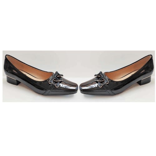 Capveen Short Heel Cour Shoe For Ladies - Black