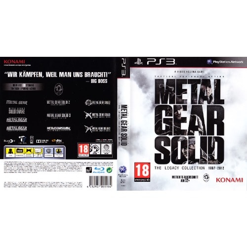Metal Gear Solid: The Legacy Collection - Playstation 3