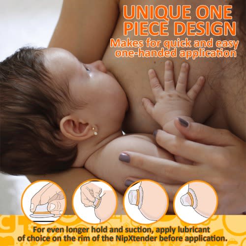 Nip-xtender Nipple Puller & Extender For Flat, Shy Or Inverted Nipples