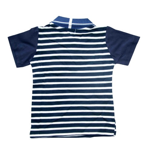 Boys  Short Sleeve Polo Neck Top