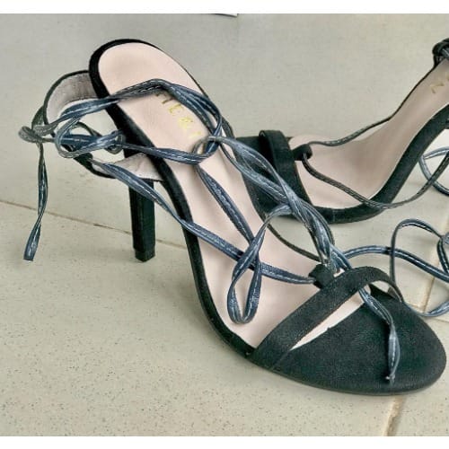 Ladies Heels Sandal With Rope
