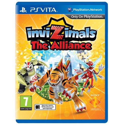 Invizimals: The Alliance- Playstation Vita)