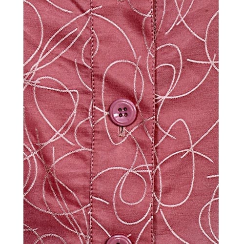 Turtle Neck Detailed Shirt - Pink - LSH-3293