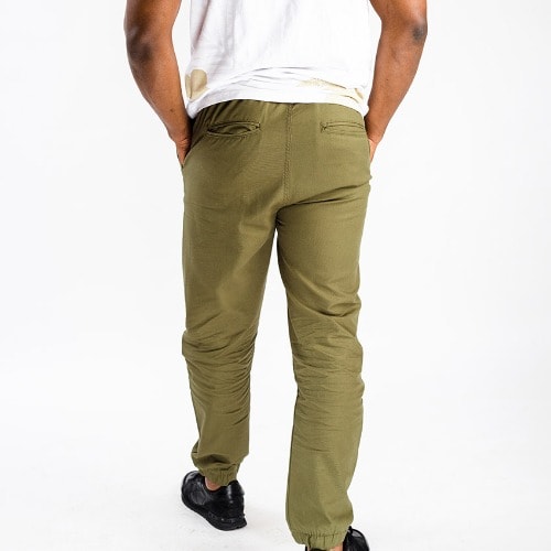 Signature Unisex Chinos Joggers - Green