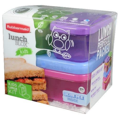 Lunch Box - Kids’ Multicolor Lunch Kits With Ice Pack