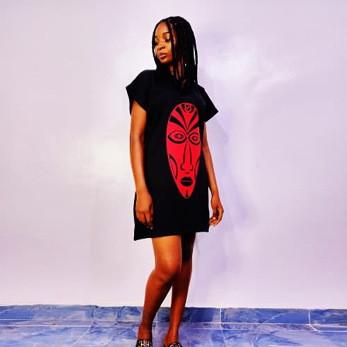 African Black Danshiki For Unisex
