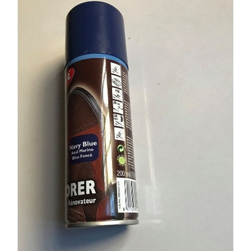 Blue Spray Suede Shoe Polish