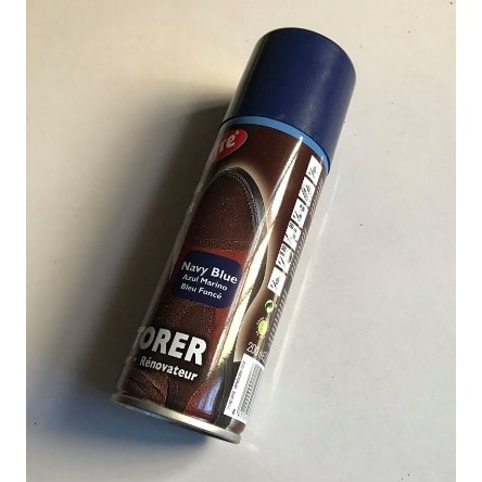 Blue Spray Suede Shoe Polish