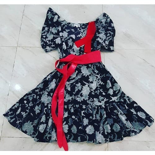 A Line Dress With A Twist