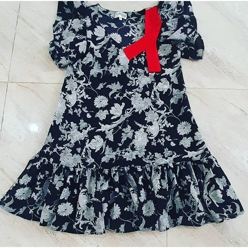 A Line Dress With A Twist
