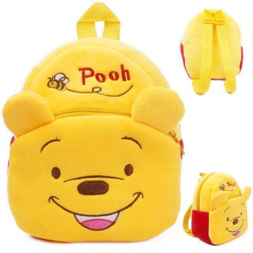 Cute Toddler Winnie-the-pooh Cartoon Plush Kids Bag For 1-3 Years