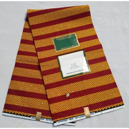 Mid Range Hollandaise Wax - 6 Yards - Red & Yellow