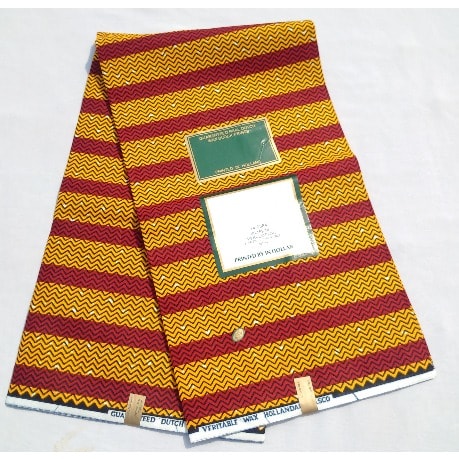 Mid Range Hollandaise Wax - 6 Yards - Red & Yellow